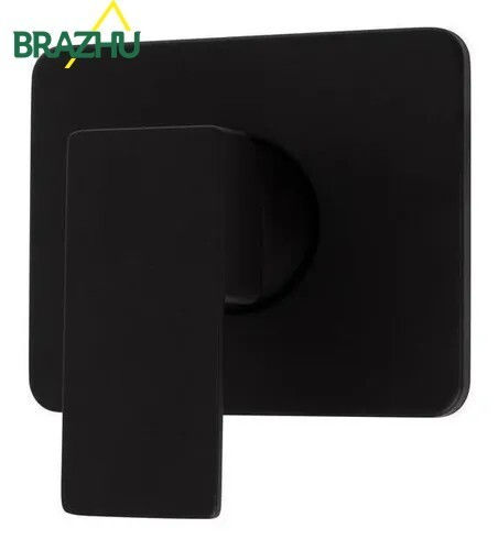 ACABAMENTO P/ MONO.  CHUVEIRO / QUADRADO BLACK BRZ