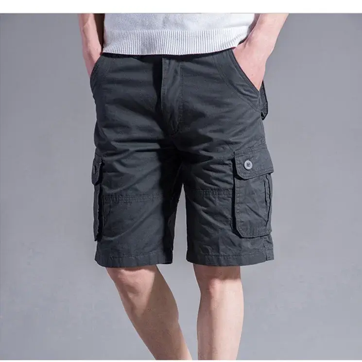 Miniatura: Cargo Shorts Men Summer Casual Mulit-Pocket Shorts 2025 Men Joggers Shorts