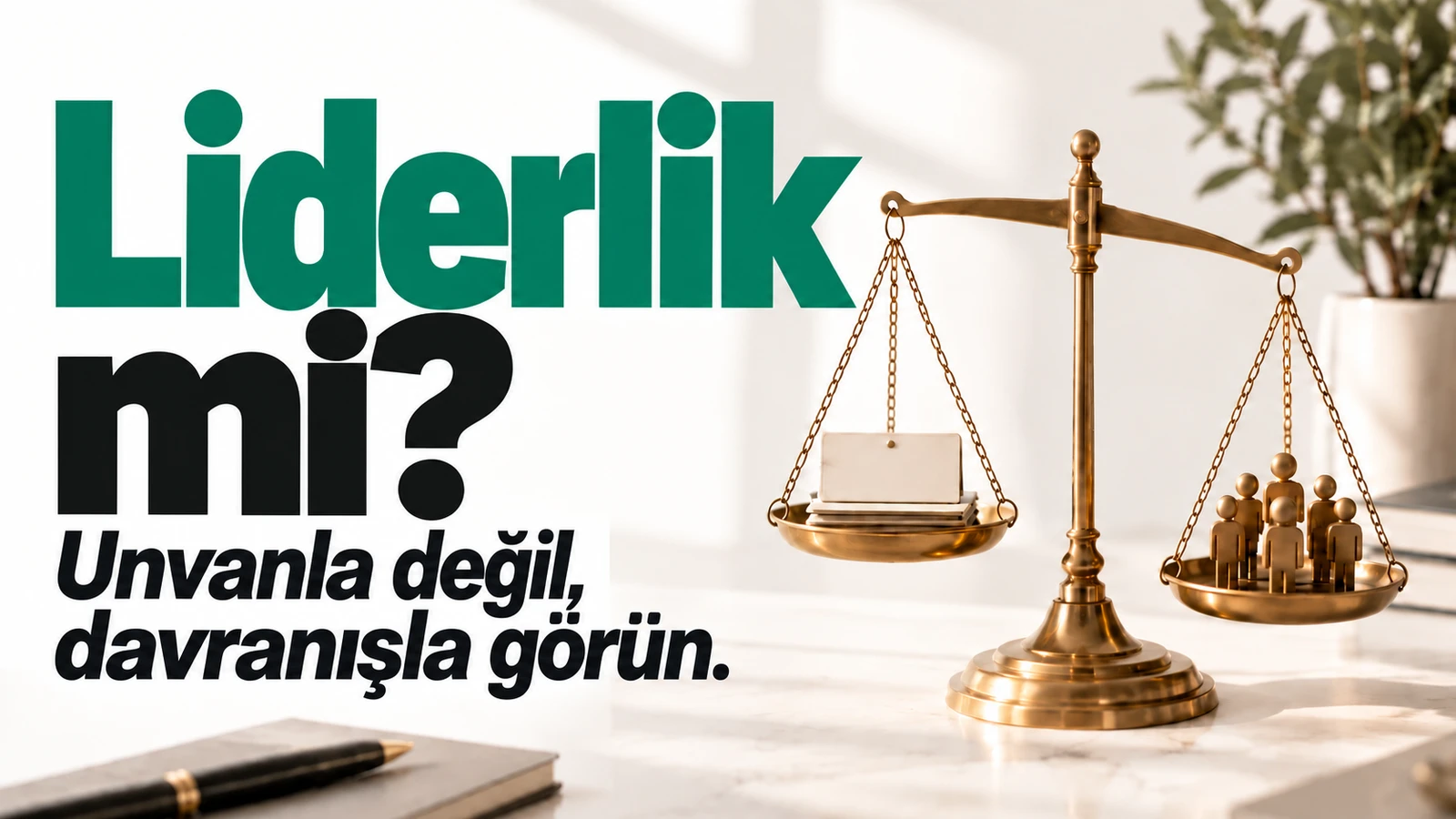 Yöneticilik ile liderlik arasındaki farkı iş örnekleriyle anlamak için kapak görseli