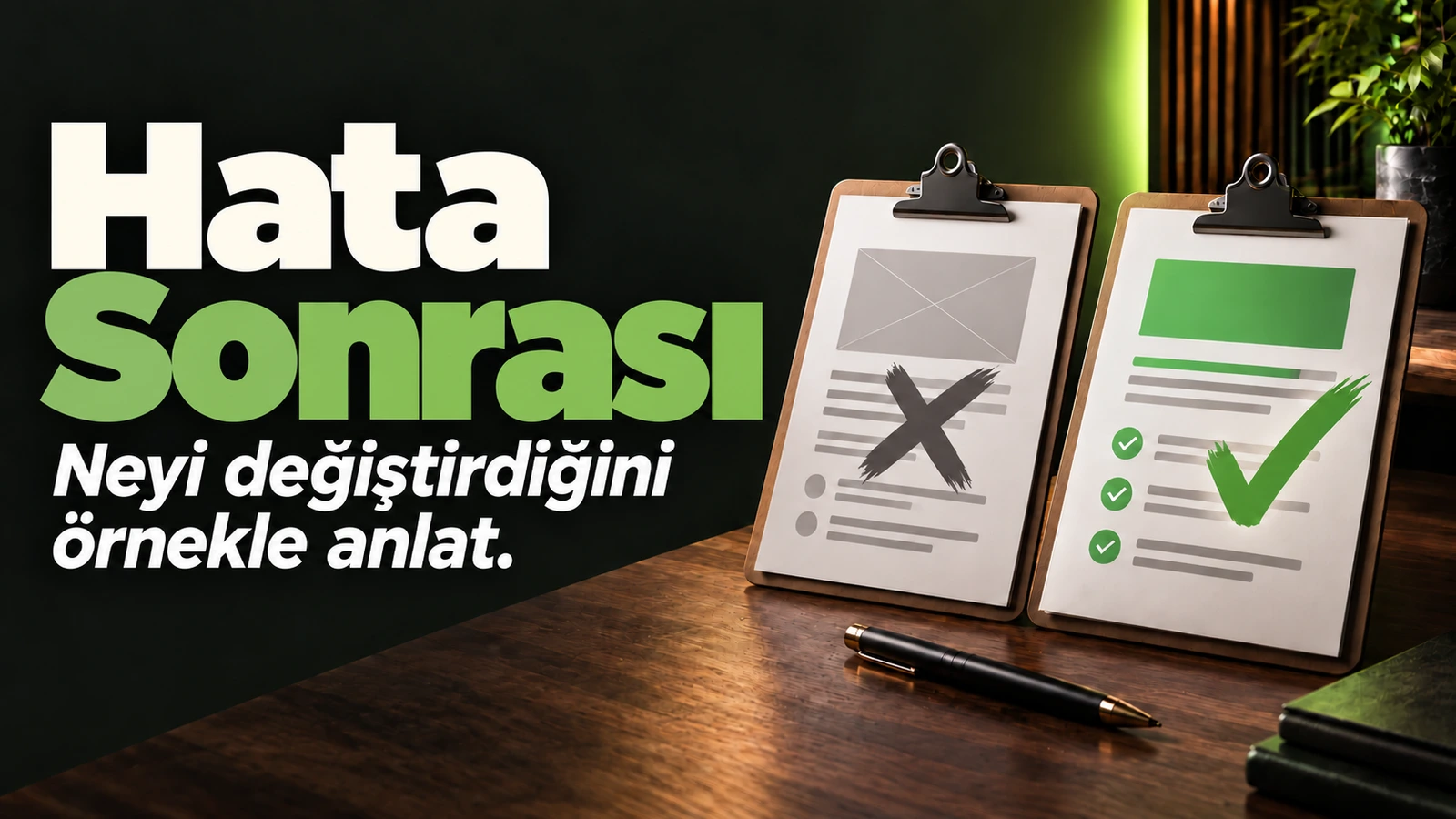 Mülakatta başarısızlık örneği nasıl anlatılır? için kapak görseli