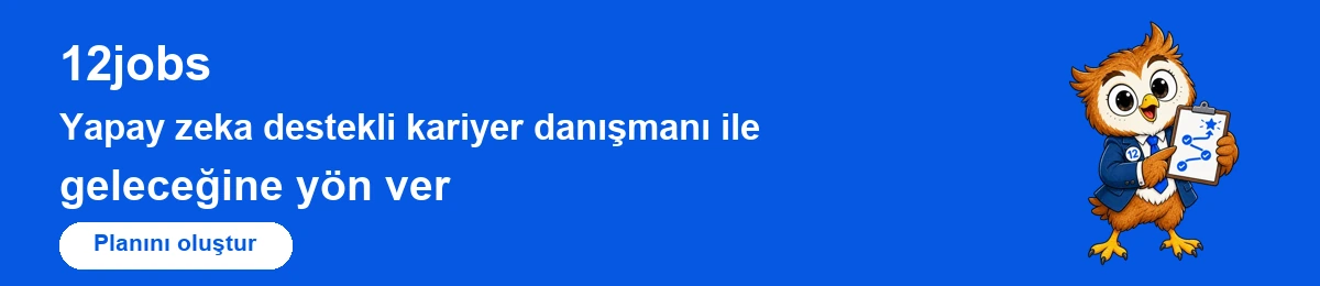 12jobs ile kariyer planınızı oluşturun