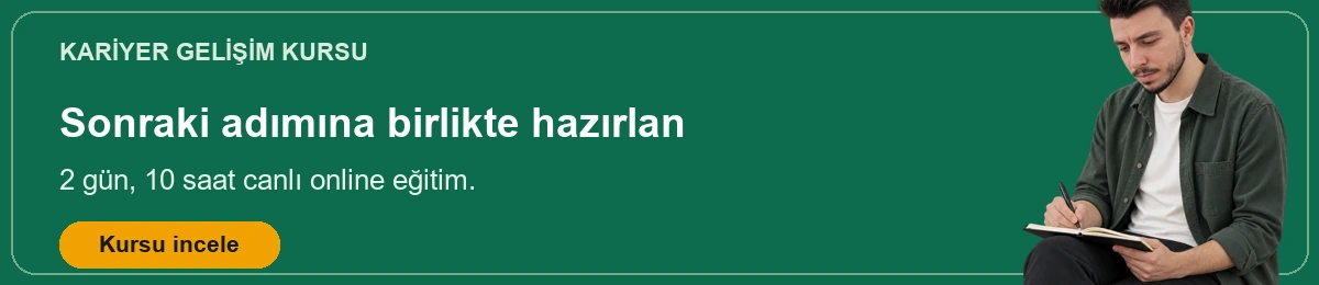 Murat Kendugan kariyer gelişim kursunu incele