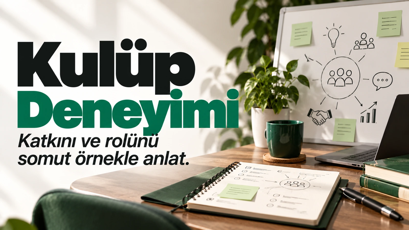 Kulüp deneyimi iş başvurusunda nasıl anlatılır? için kapak görseli
