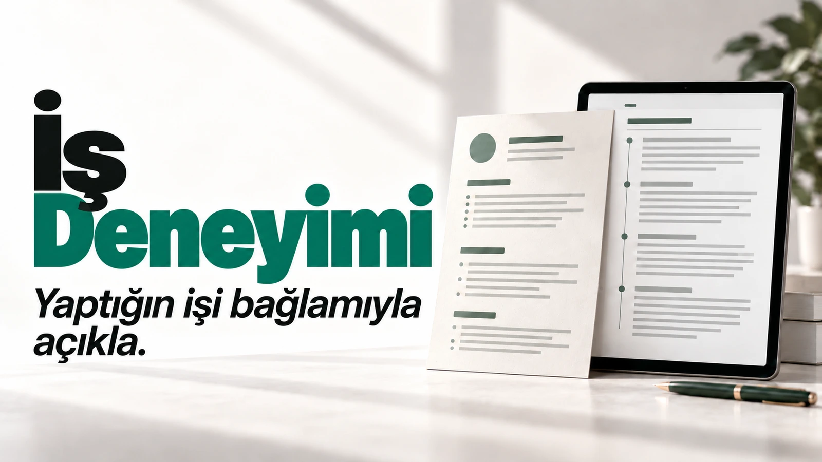 LinkedIn deneyim bölümü CV’den nasıl farklılaştırılır? için kapak görseli