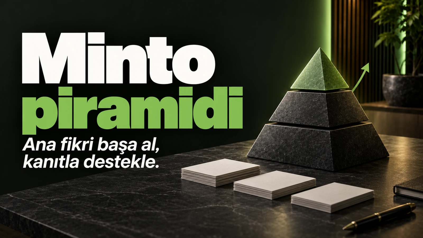 Minto piramidiyle sunum akışı nasıl kurulur? için kapak görseli