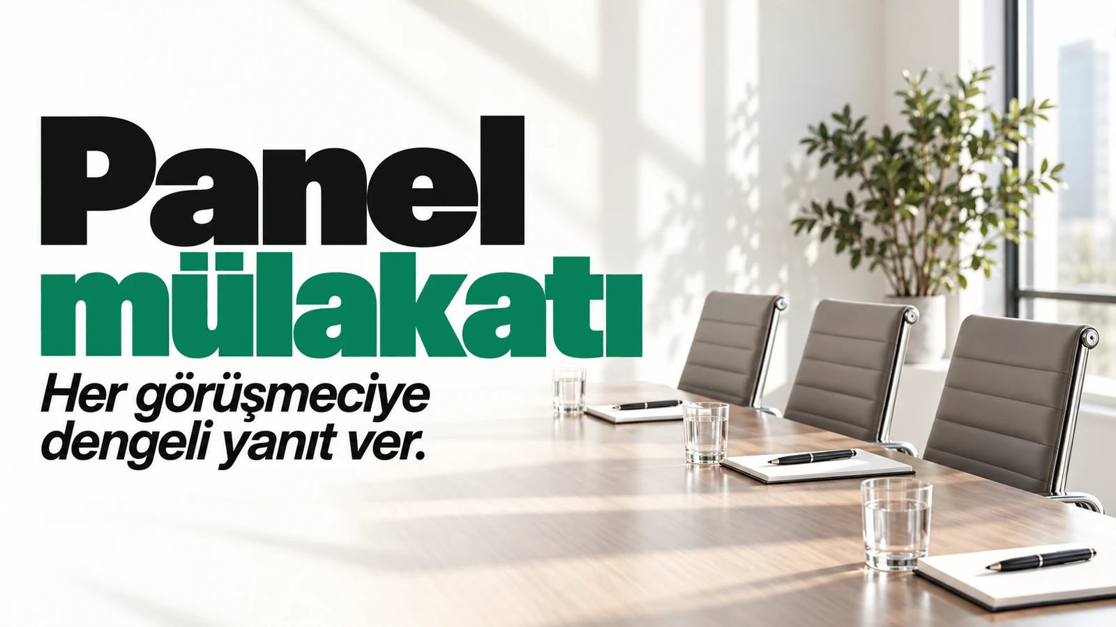 Panel mülakatında birden fazla görüşmeciyle nasıl iletişim kurmalısınız? için kapak görseli