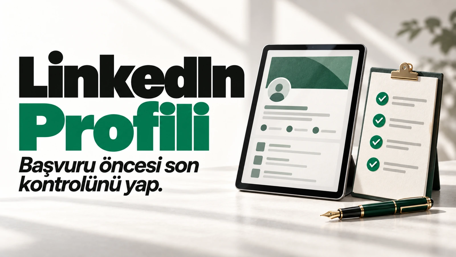 İş aramaya başlamadan önce LinkedIn profilinizi nasıl kontrol edersiniz? için kapak görseli