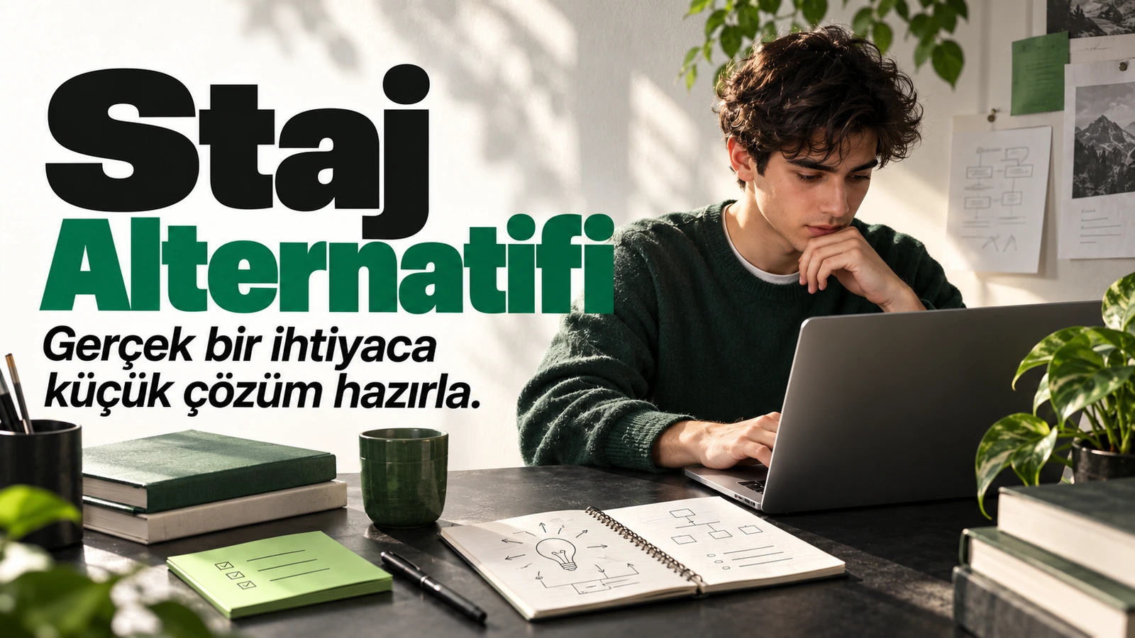Staj bulamayan öğrenci hangi deneyim projelerini yapabilir? için kapak görseli