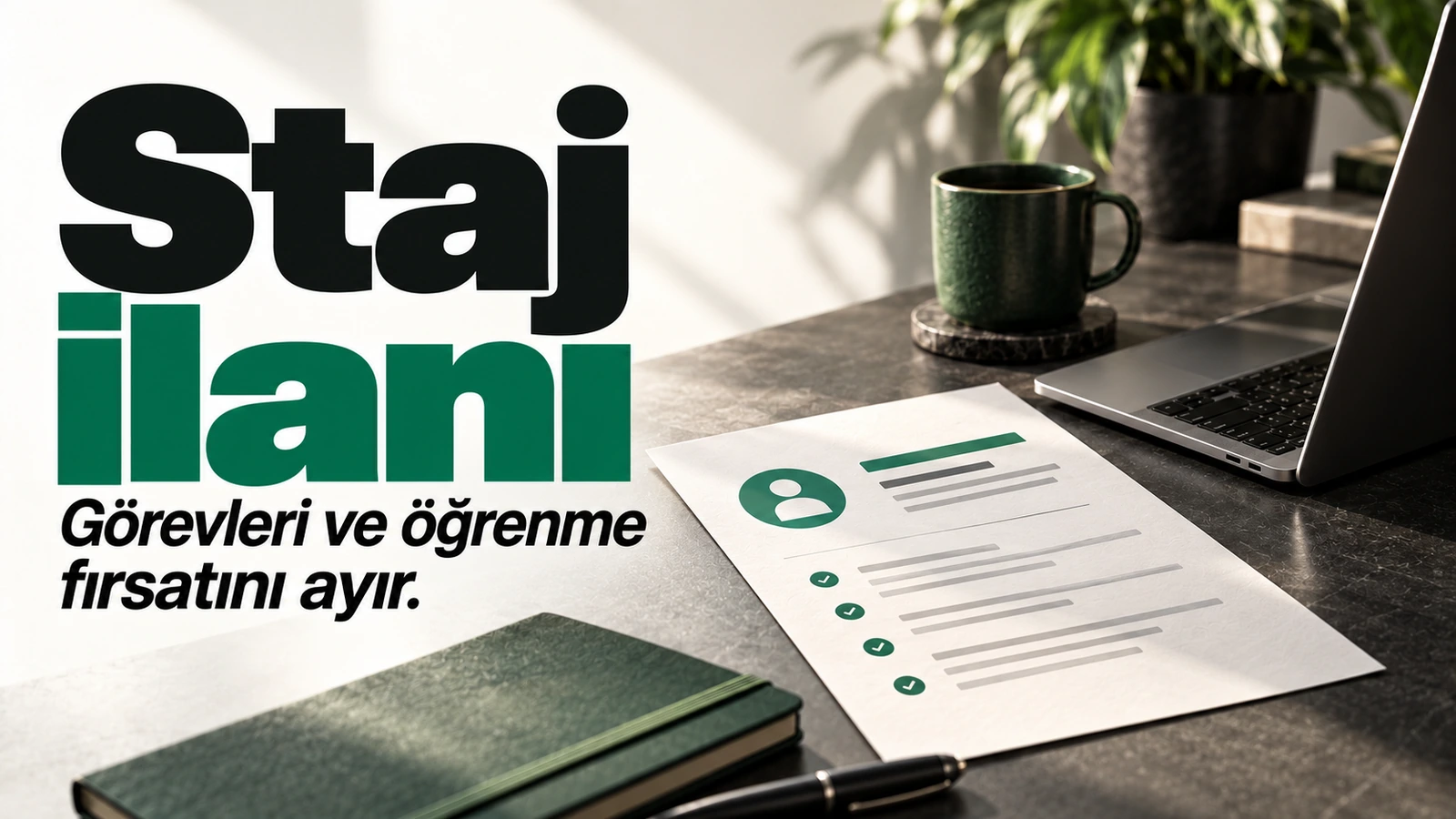 Staj ilanındaki sorumluluklar nasıl değerlendirilir? için kapak görseli