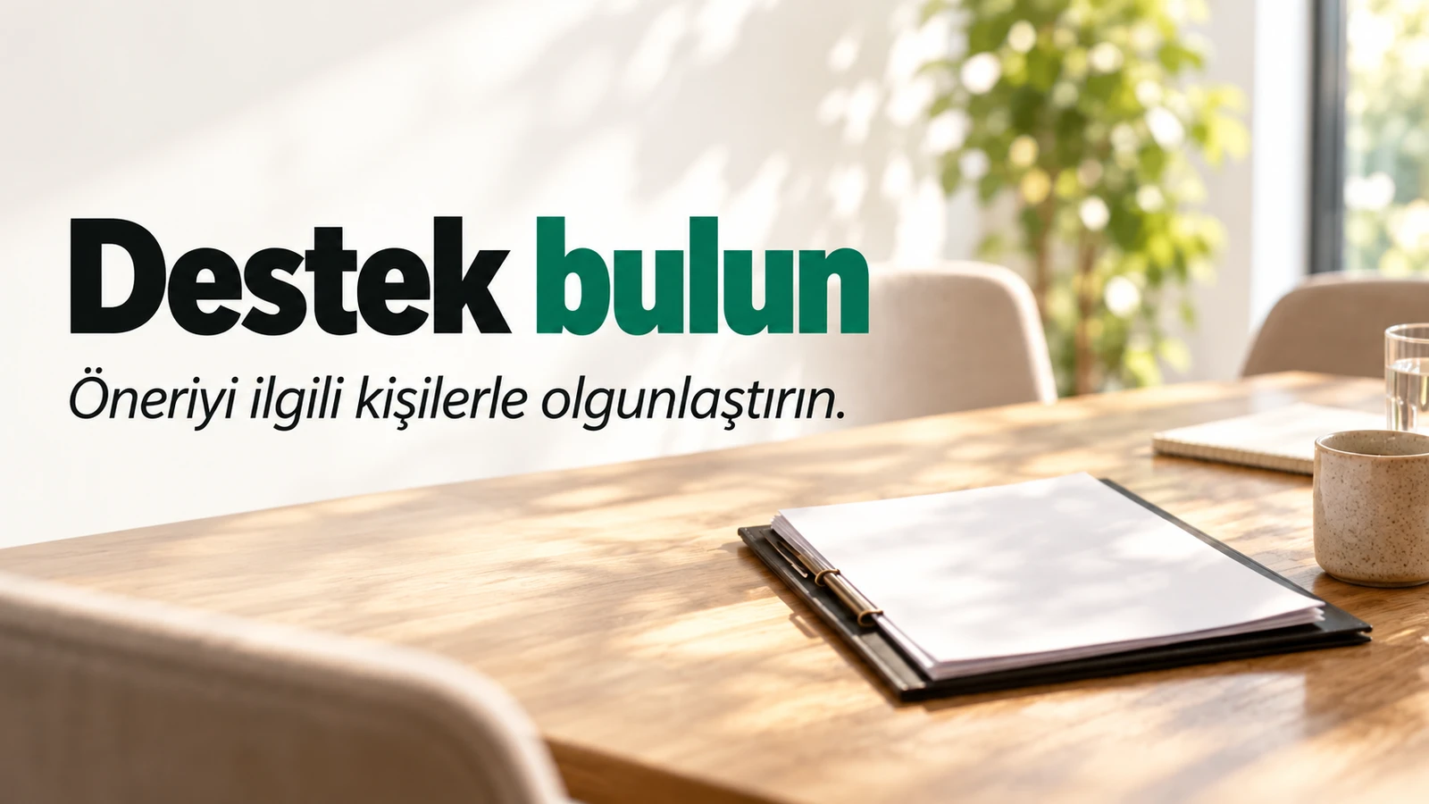 Fikriniz için iş yerinde nasıl destek toplarsınız? için kapak görseli