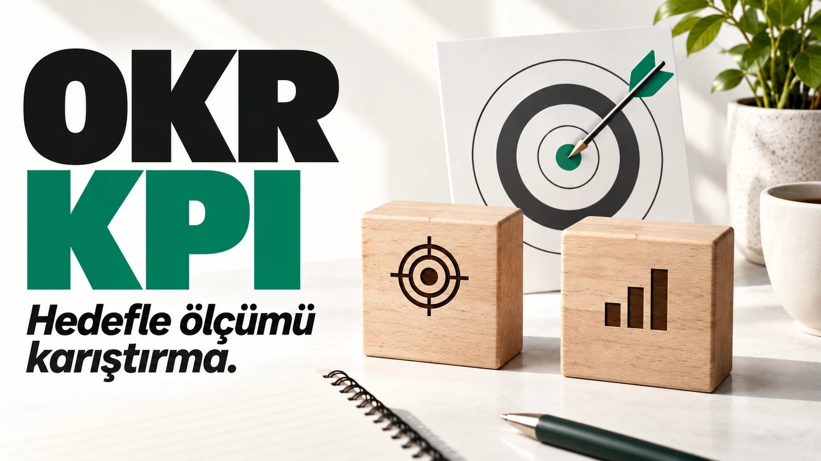 OKR ile KPI arasındaki fark nedir? için kapak görseli