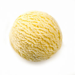 Scoop of Vanilla Ice Cream