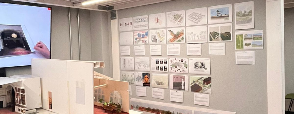 Presentation Day at the Welsh School of Architecture, Cardiff, for WSA Unit 10