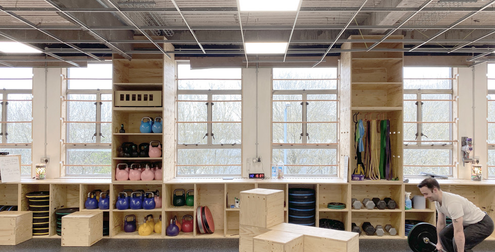 2A1M Studio Bristol Co-operative Gym photo completed