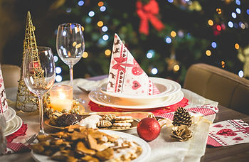 Holiday Dinner Table