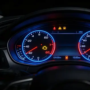 Diagnosing and repairing the cause of a check engine light warning