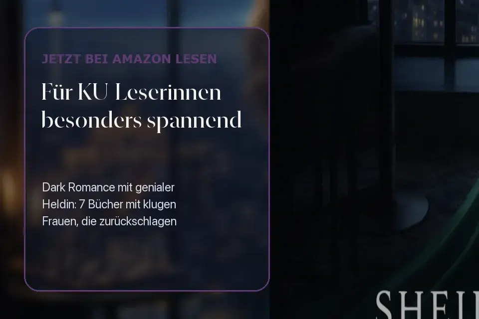 Gefühlvolle Dark-Romance-Szene mit kluger Heldin und kontrollierter Anziehung.