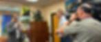KMBC Investigative Reporter Matt Flener interviews Full Employment Council President and CEO Clyde McQueen.