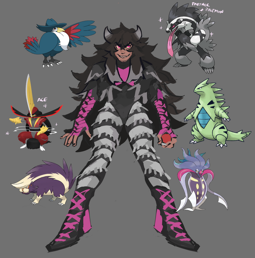 Dark Type Gym Leader (OC)
