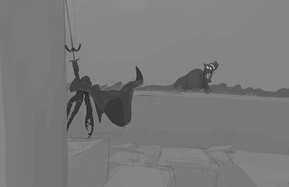 unnamed personal project - concept art