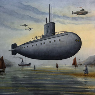 SUR-MARIN EN LEVITATION