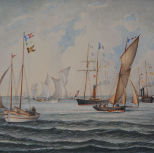 Petites Marines (25x15cm) d'après C. Leduc. 2000-2001