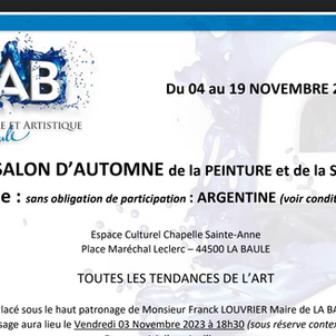 Salon d' Automne de La Baule 2023