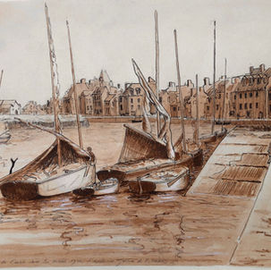 Le Port du Croisic vers 1930