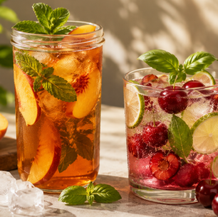 Summer Hydration: Πρωτότυπες ιδέες για σπιτικό κρύο τσάι και mocktails