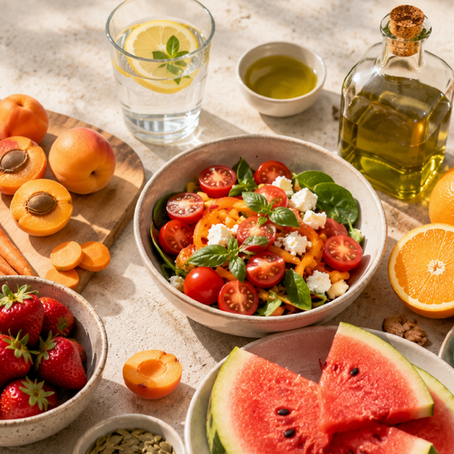 Summer Skincare & Διατροφή: Τροφές που προστατεύουν το δέρμα