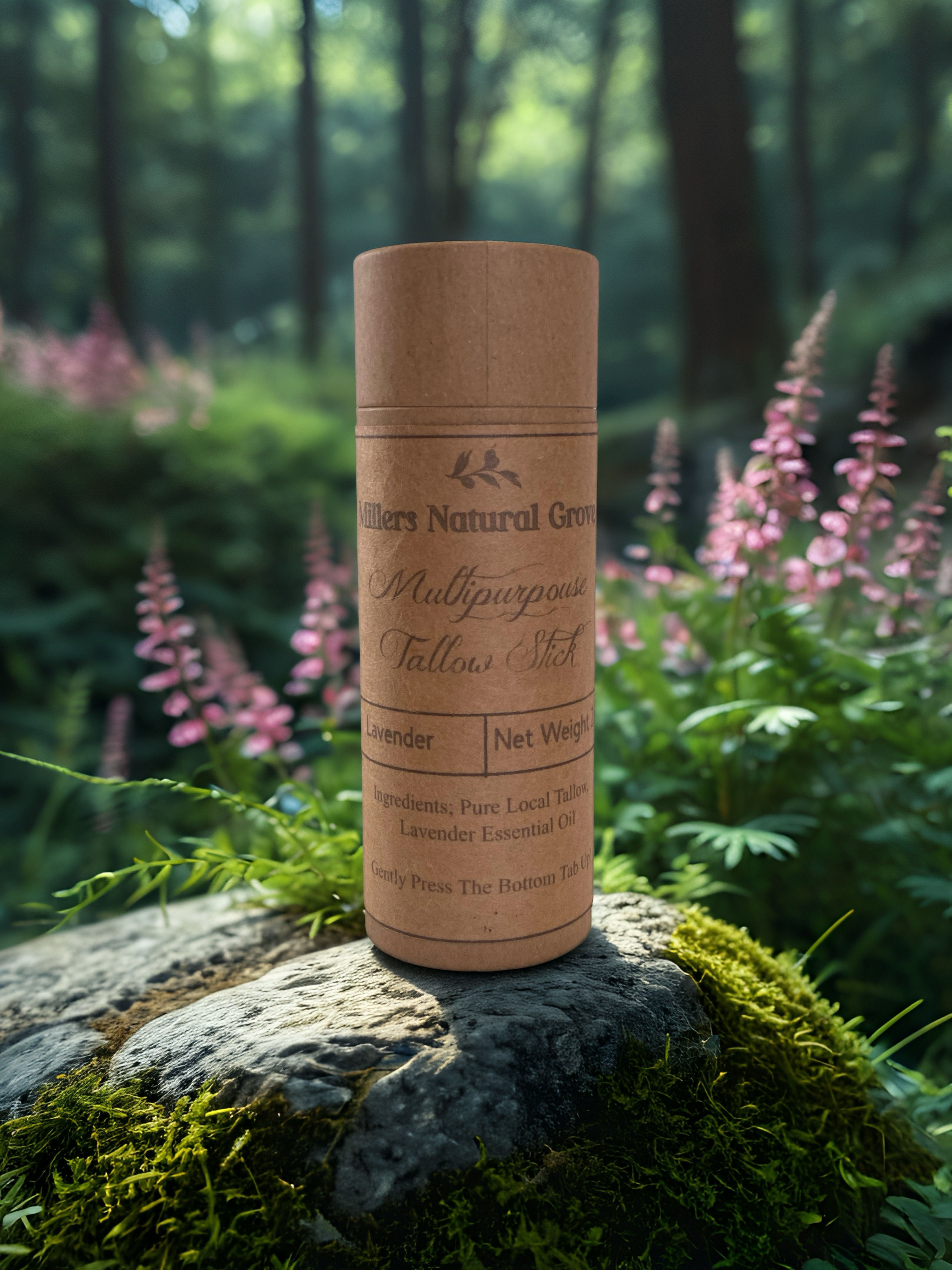 Multipurpose Tallow Stick Indulgent Natural Skin Care