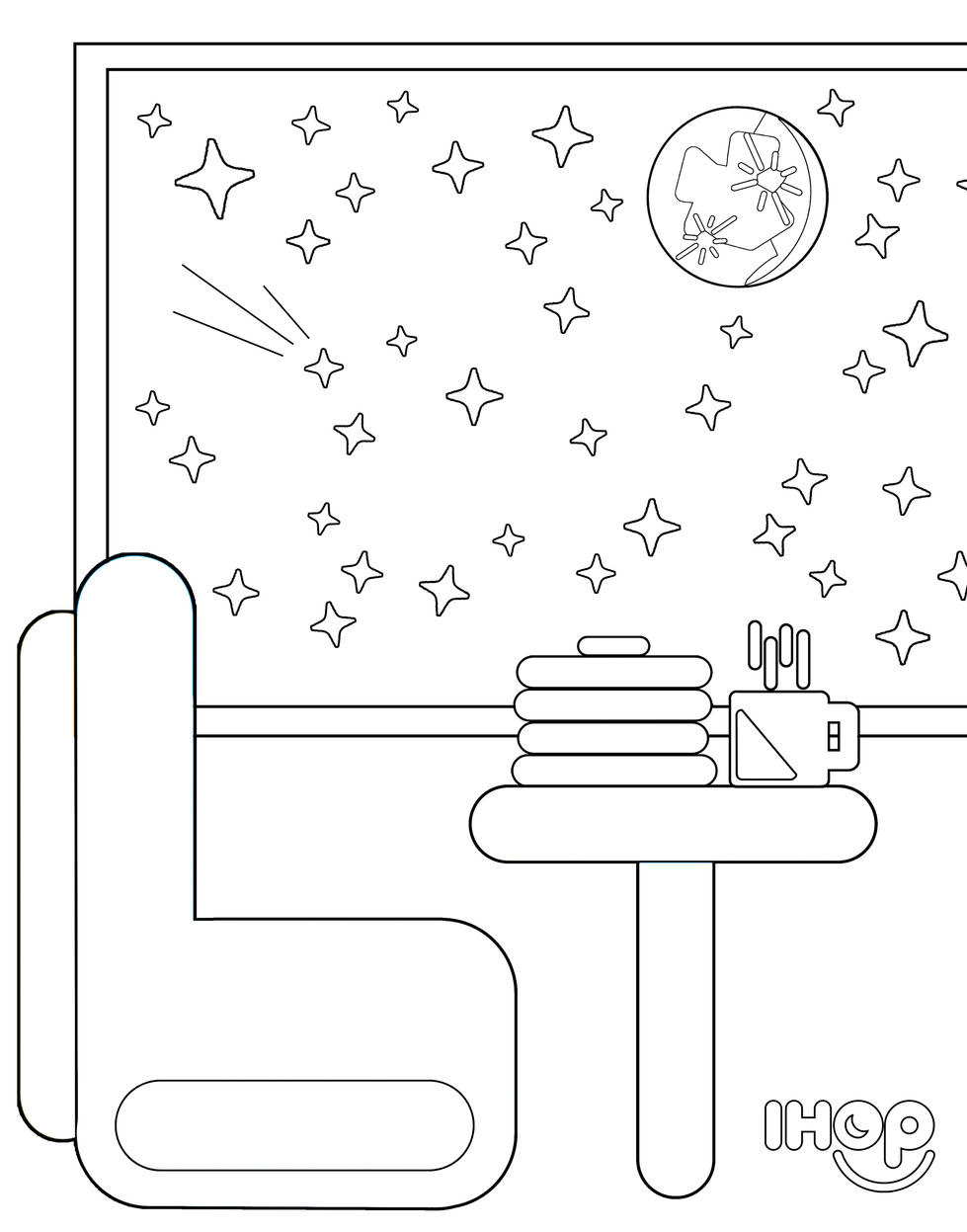 IHOP Adult Coloring Page 2