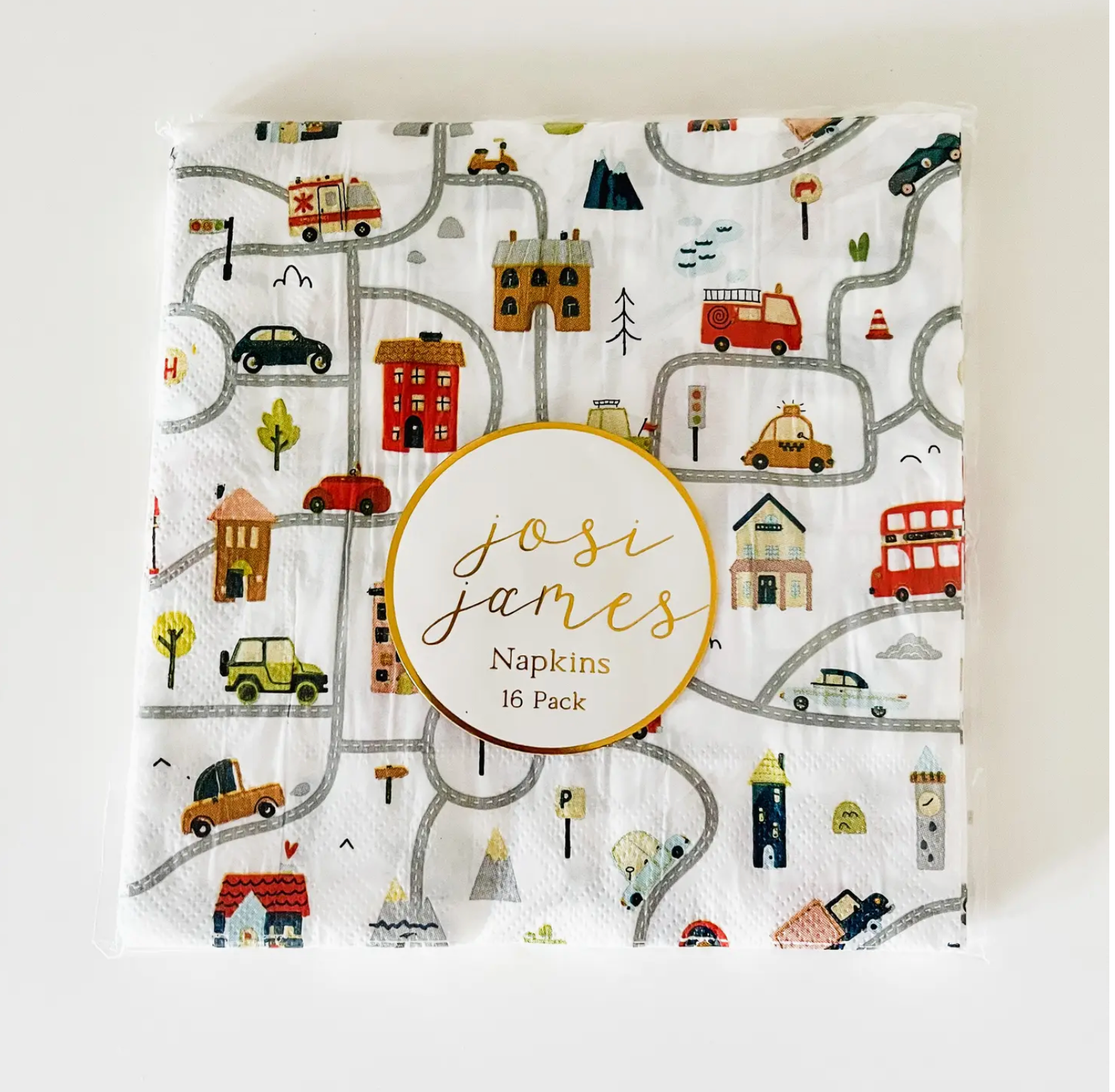 Car Napkins Small (16 Count)