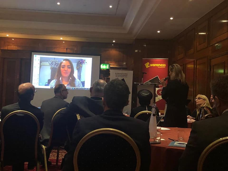Elza Nasra speaks with our royal patron