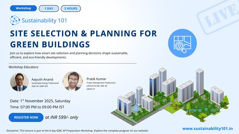 IGBC AP - Site selection and planning 