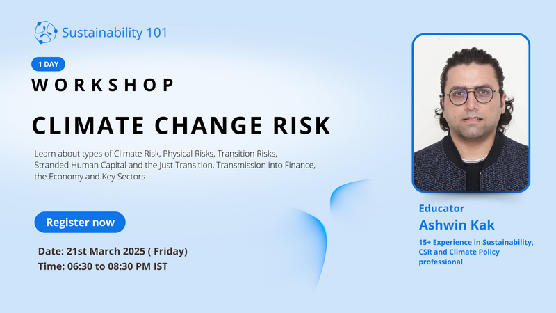Climate change risk
