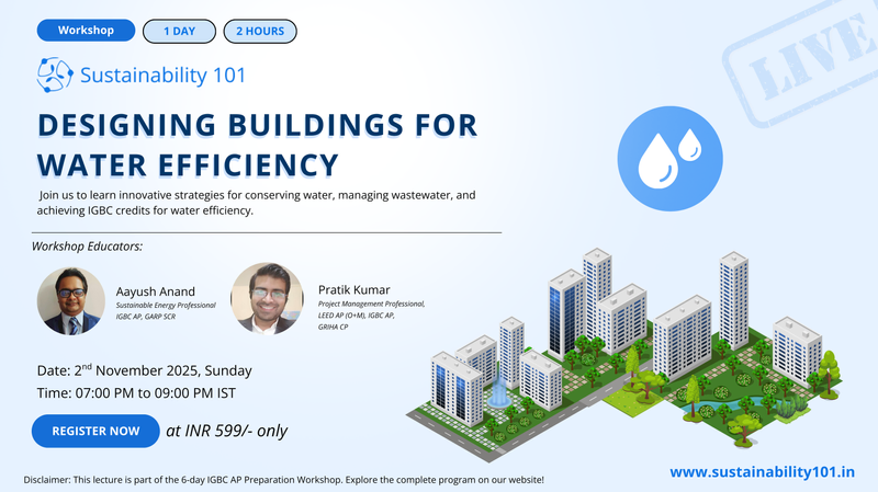 IGBC AP- Water efficiency
