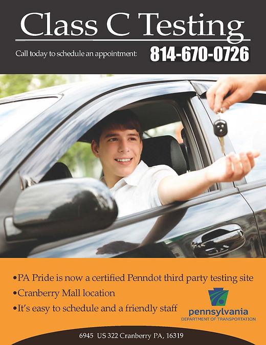 Eastern Lancaster County School District - Driver's License Testing Available at the Lancaster County CTC! Can't schedule a Class C Driver's Test for months? Don't want to wait? Call the Lancaster County