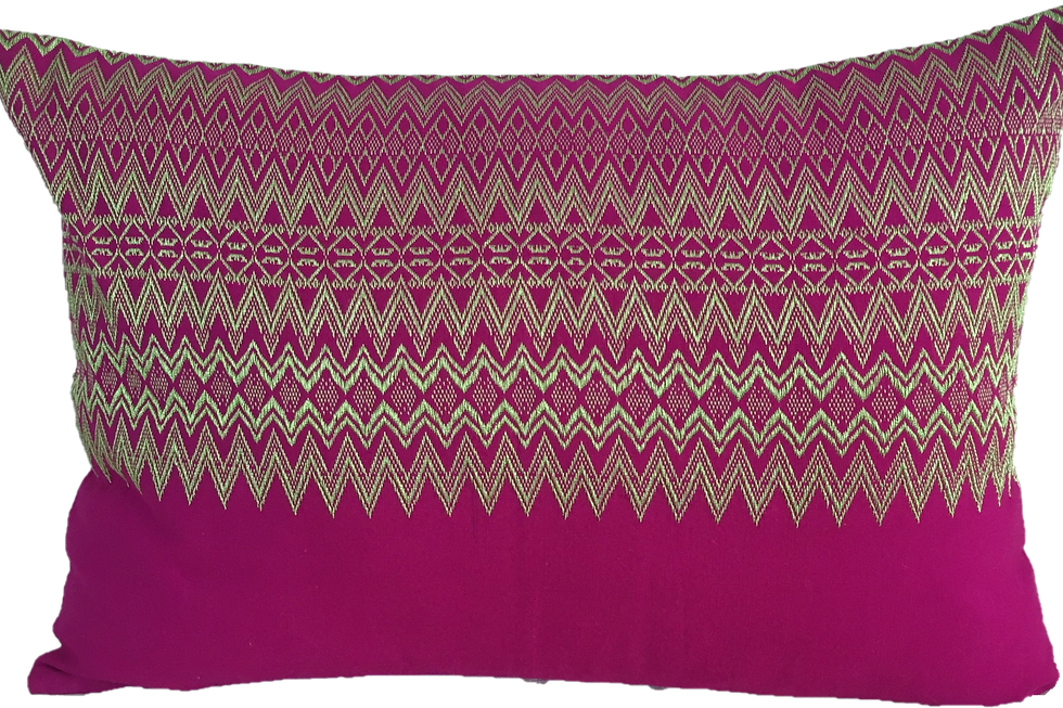 Thumbnail: 3 cushion combo set - Neutral with bright pink