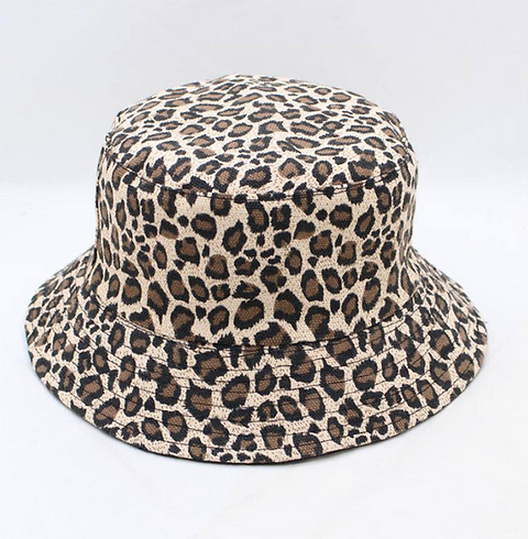 bucket hat animal print