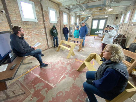 FOPPI Tours the Kewaunee Lighthouse