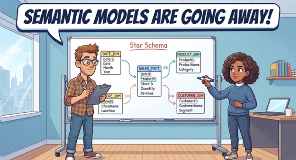 Semantic Models Are Going Away. Really?