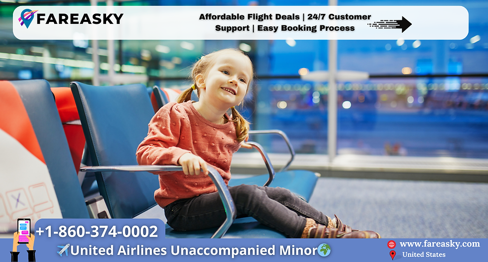 United Airlines Unaccompanied Minor