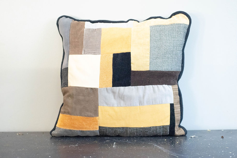 Thumbnail: Patchwork Square Pillow