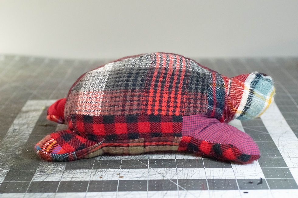 Thumbnail: Patchwork Turtle - Plaid