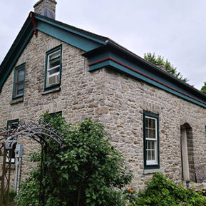 Historic entablature repair