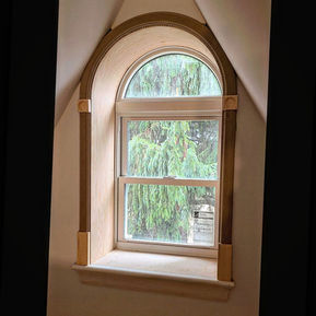 Curved window build