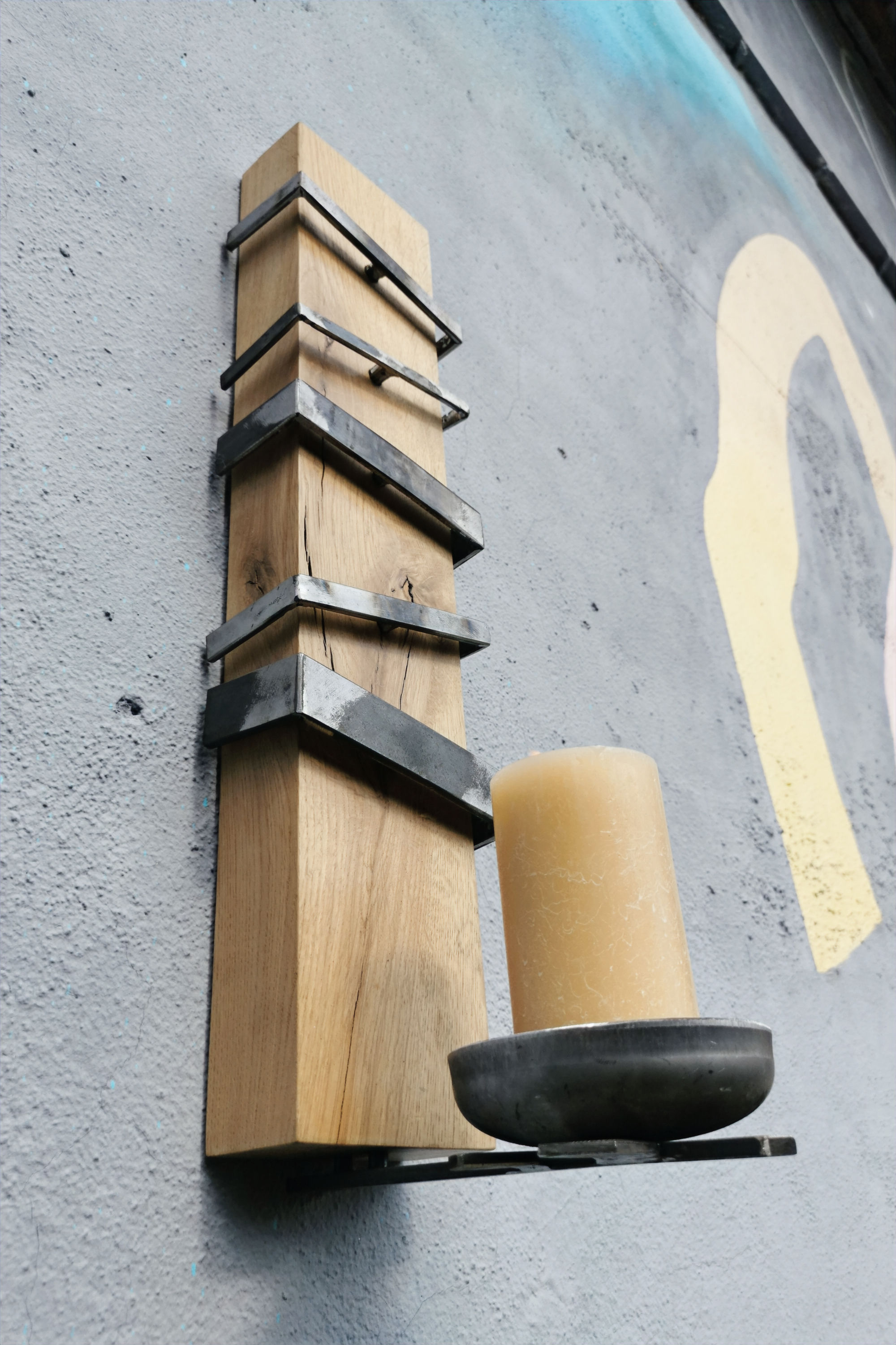 Kerzenständer "Fachwerk"