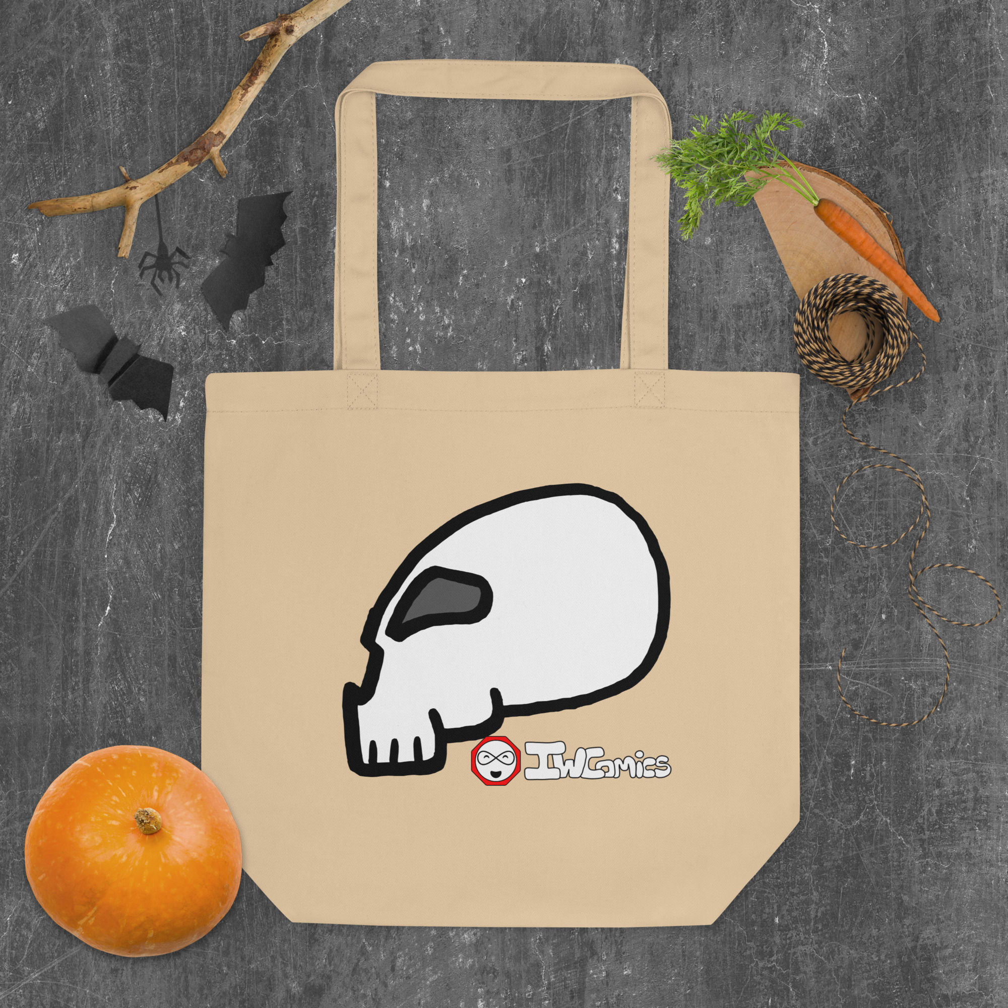 Skull 1 : Eco Tote Bag