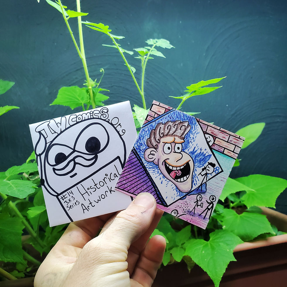 Thumbnail: #14 in Historical 3x3 IW Comics Origins series : Home Decor Artwork IW Comics